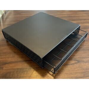 Sliding Drawer Under Brewer Storage Stand For 36 K-Cup Coffee Pods For Keurig
